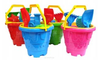 ZESTAW DO PIASKU ZAMEK 18X22 CM 0732