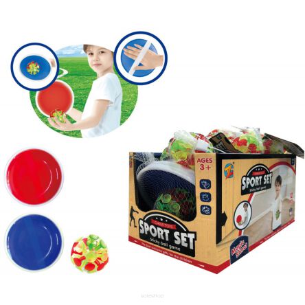 GRA CATCH BALL PRZYSSAWKI 18 CM (12) 1199 NN