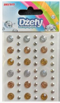 DŻETY BROKATOWE 48 SZT 5483
