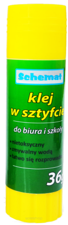 KLEJ W SZTYFCIE ZIELONY 36G [12] 3571 1223