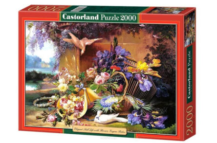 CASTOR PUZZLE 2000 STILL LIFE WITH FLOWERS 0276