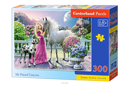 CASTOR PUZZLE 300 MY FRIEND UNICORN 0088