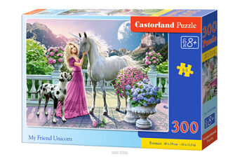 CASTOR PUZZLE 300 MY FRIEND UNICORN 0088