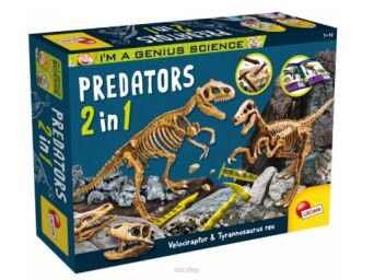 ZESTAW GEOLOG I'M A GENIUS PREDATORS 2W1 7236