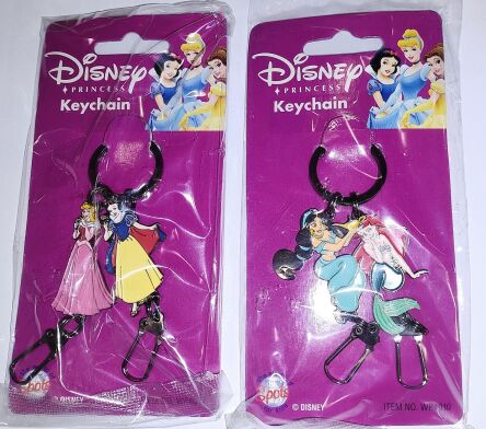 BRELOK METAL PODWÓJ. KSIĘŻNICZKA DISNEYA 7 CM 7490