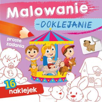 MALOWANIE DOKLEJANIE PROSTE ZADANIA 9987