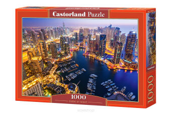 CASTOR PUZZLE 1000 DUBAI AT NIGHT 3256