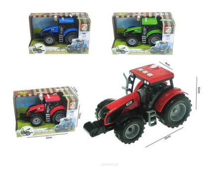 TRAKTOR NAPĘD ŚW. DŹW. OTW. MASKA 22X11 CM 0600