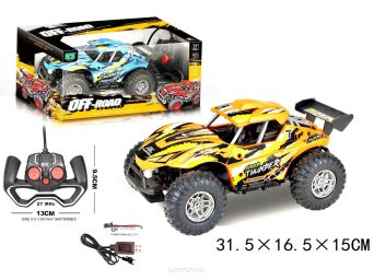 AUTO JEEP NA RADIO Z ŁADOW. 31X16 CM 3322