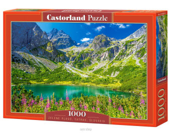 CASTOR PUZZLE 1000 ZELENE PLESO TATRAS SLOVAKIA 52