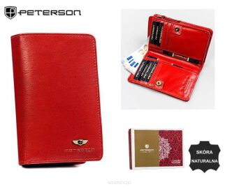 PORTFEL DAMSKI SKÓRA 2550-BO RED 6709 NN