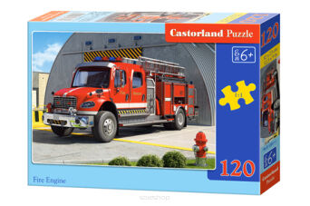 CASTOR PUZZLE 120 FIRE ENGINE 2831