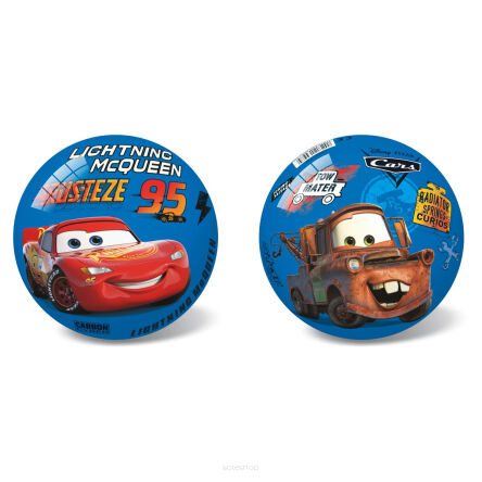 PIŁKA GUMOWA CARS LICENCJA 23 CM 1513 NN