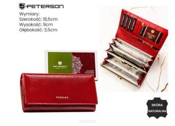 PORTFLE DAMSKI PTN 72401-DSL RED 2820 NN