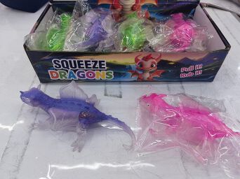 GNIOTEK SQUISHY JASZCZURKA SMOK 14 CM (12) 5105