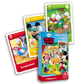 KARTY CZARNY PIOTRUŚ & MEMO MICKEY & FRIENDS 2471