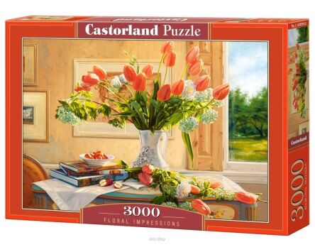 CASTOR PUZZLE 3000 FLORAL IMPRESSIONS 0594