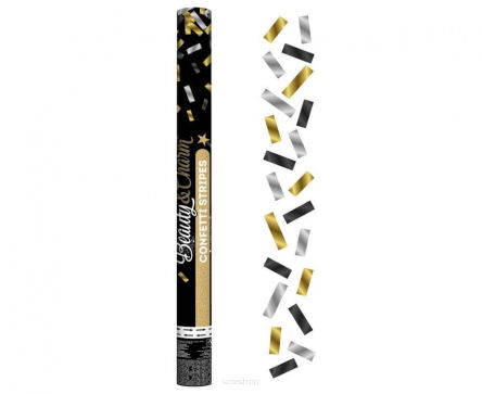 KONFETTI B&C ZŁOTO-CZARNE MIX 8531