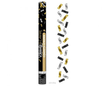 KONFETTI B&C ZŁOTO-CZARNE MIX 8531