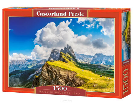 CASTOR PUZZLE 1500 MAJESTETIC DOLOMITES ITALY 2247