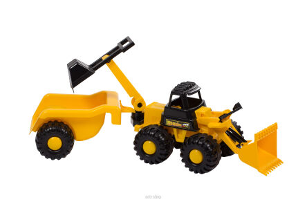 AUTO KOPARKA MAXIMA Z PRZYCZEPĄ 78 CM 0273