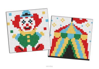 MOZAIKA DIAMNETOWA KLAUN 9x9 CM 5838