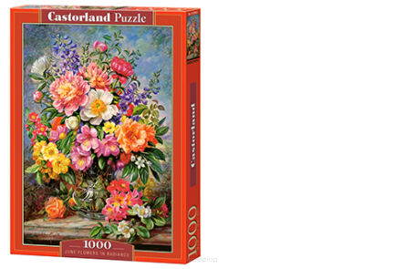 CASTOR PUZZLE 1000 JUNE FLOWERS IN RADIANCE 3904