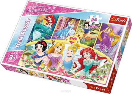 TREFL PUZZLE 24 MAXI PRINCESS MAGIA WSPOMNIEŃ NN