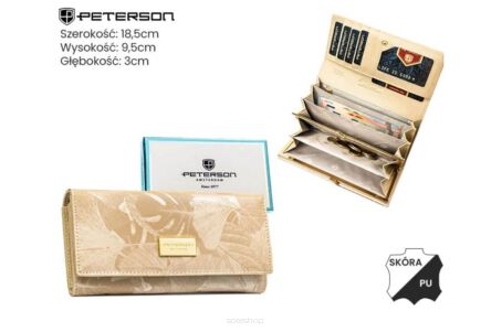 PORTEL DAMSKI PTN PS401-MLF BEIGE 2487 NN