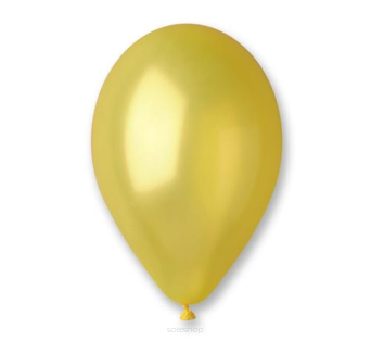 BALONY METAL ŻÓŁTY 10" 100 SZT [50] 3018 NN