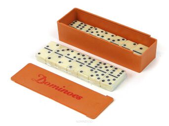 GRA DOMINO W PUDEŁKU 15X5 CM 2492