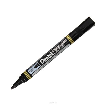 MARKER PARMANENT PENTEL OKRĄGŁY CZARNY (12) 1361