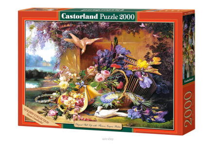 CASTOR PUZZLE 2000 ELEGANT STILL LIFE WITH... 0276