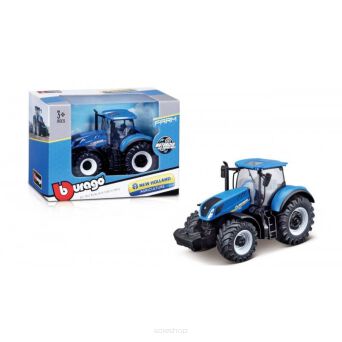 BBURAGO TRAKTOR 10 CM NEW HOLLAND BLUE 3494 NN