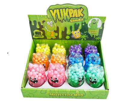 GLUT SLIME MONSTER PIANKI 110G 10X5 CM (12) 9532