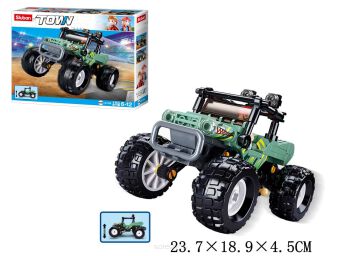 KLOCKI SLUBAN KLUB MOTO ZIELONY JEEP 156 EL. 9258