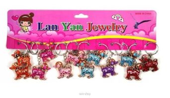 BRELOK PIES 3,5 CM (12) 4455