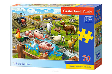 CASTOR PUZZLE 70 LIFE ON THE FARM 0060