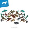 ZWIERZĘTA DINOZAURY 30 SZT W SŁOIKU  4541  - 2