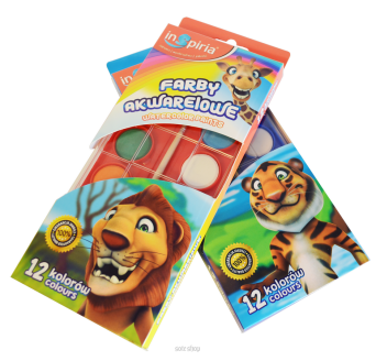 FARBY AKWARELE 12 KOL INSPIRIA [12] 3236