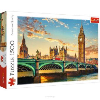 TREFL PUZZLE 1500 LONDYN WIELKA BRYTANIA 2025 NN