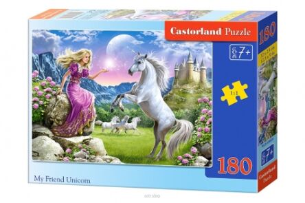 CASTOR PUZZLE 180 MY FRIEND UNICORN 8024