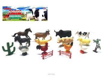 ZWIERZĘTA DOMOWE 12 SZT 21X34 CM 6383