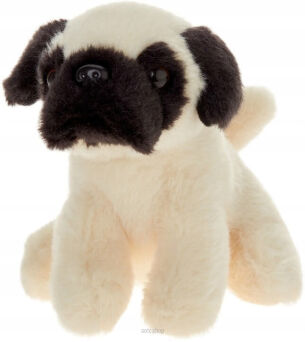 PLUSZ PIES MOPS SIEDZĄCY 13 CM 0734 NN