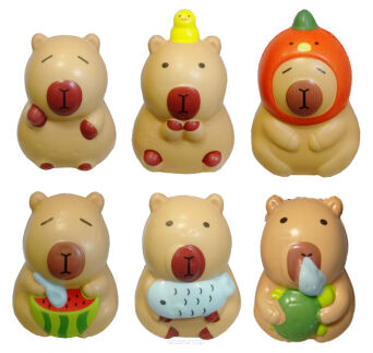 GNIOTEK KAPIBARA SQUISHY 9 CM (12) 8556