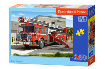 CASTOR PUZZLE 260 FIRE ENGINE 7040