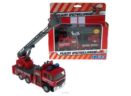 AUTO WÓZ STRAŻACKI Z GŁOSEM 14 CM PUD. 6999 NN
