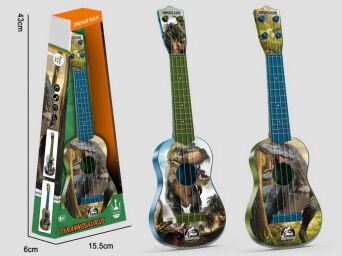 GITARA KLASYCZNA DINOZAURY 43X15 CM 6433