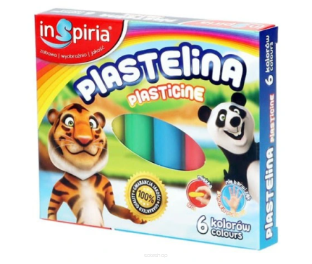 PLASTELINA 6 KOL INSPIRIA [20] 3798