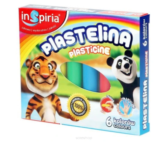 PLASTELINA 6 KOL INSPIRIA [20] 3798